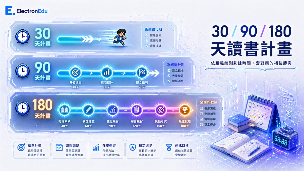 30/90/180 天讀書計畫